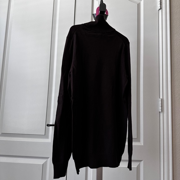 Gap chocolate brown turtleneck sweater - Picture 5 of 7